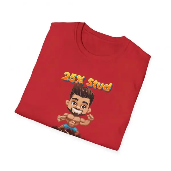 25% Percent Stud 75% Muffin Fun T-Shirt - Image 4