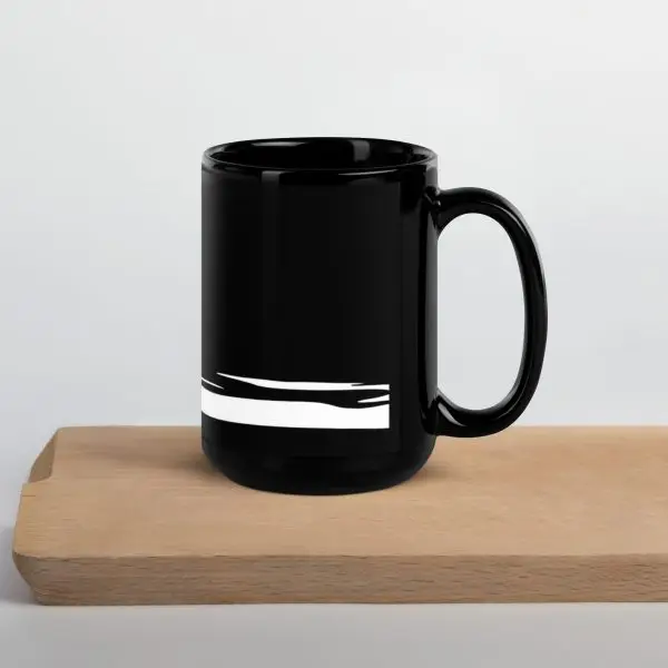 Minimalist Fishing Mug Design