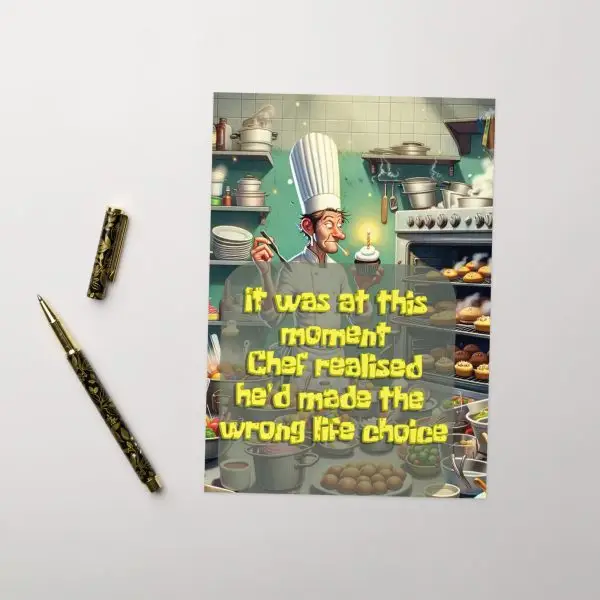 Perfect Chef Greeting card