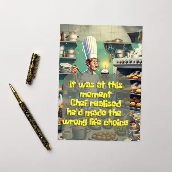Perfect Chef Greeting card - Image 5