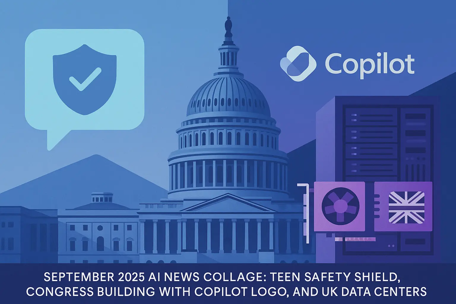 September 2025 AI Roundup: OpenAI teen safety, US-UK “Tech Prosperity” deal, Microsoft Copilot in Congress, Google Veo 3 GA, Apple Intelligence 1 September 2025 AI News Update